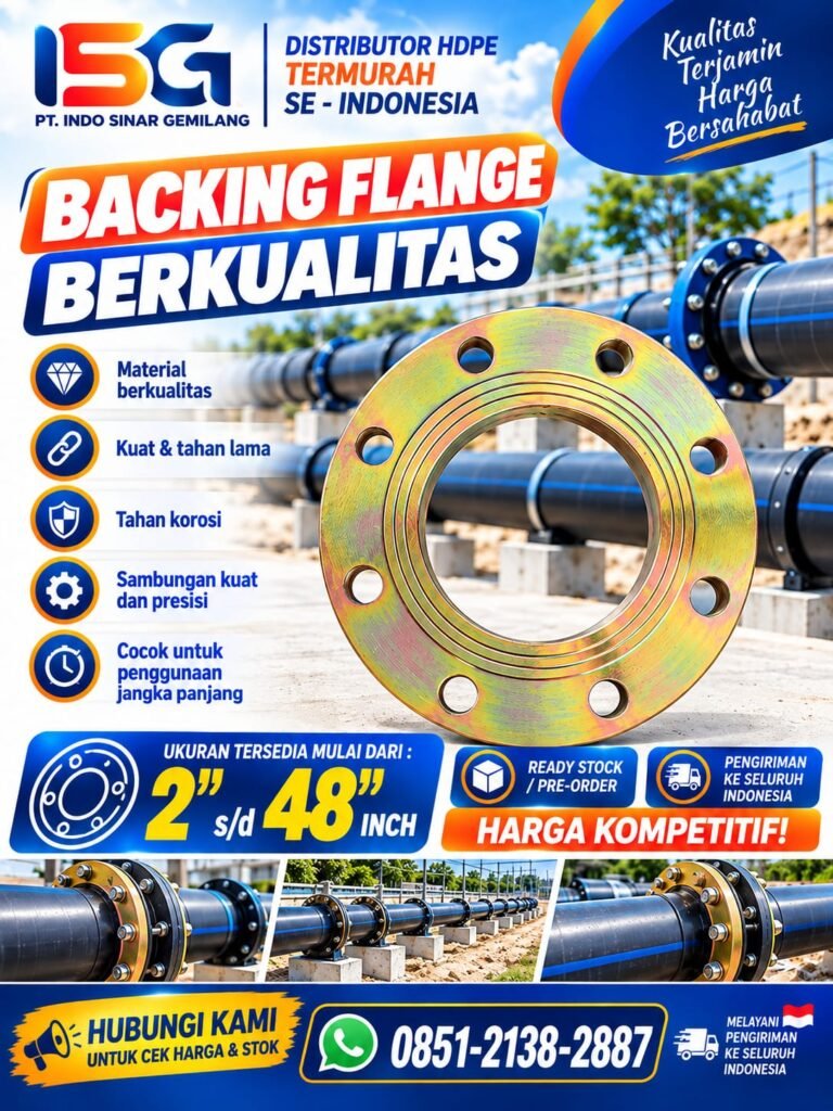 Poster Backing Flange PT. Indo Sinar Gemilang